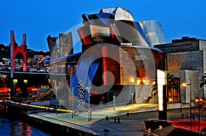 Guggenheim Museum in Bilbao, Spain