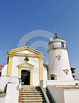 Guia lighthouse at Macau photo