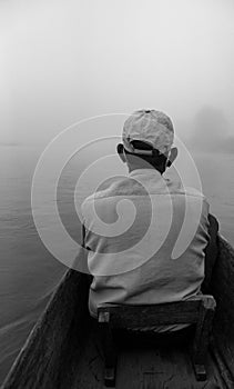 Guide in Canoe