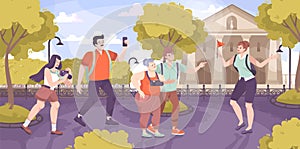 Guide Excursion Flat Composition