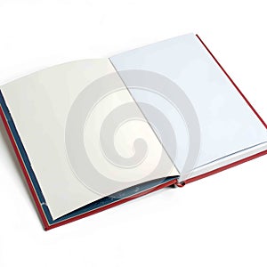 Guidebook support help isolated on white background