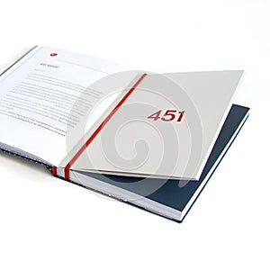 Guidebook support help isolated on white background