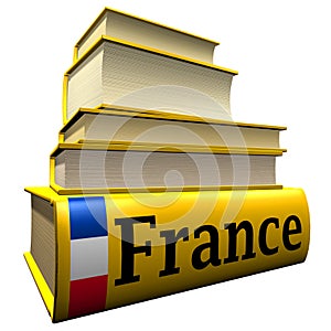 Guidebooks and dictionaries of France