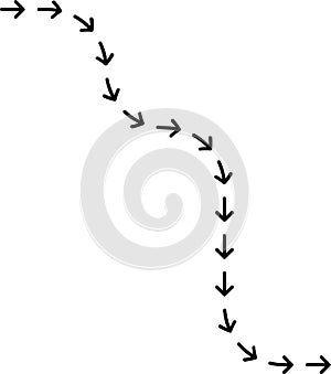 guided direction trail