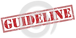 Guideline stamp