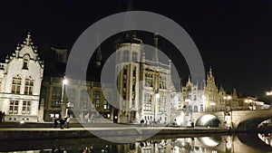 Guild Houses, their reflections and people, Ghent