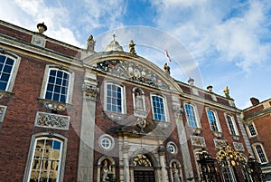 The Guildhall building in Worcester