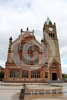 Guildhall in Derry-Londonderry, Northern Ireland