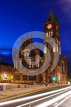 The Guildhall. Derry Londonderry. Northern Ireland. United Kingdom