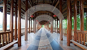 Guilin Yangshuo Pagoda Temple Pathway