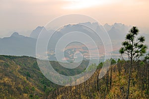 Guilin Yaoshan Mountain, China