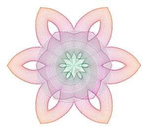 Guilloche Lissajous Element