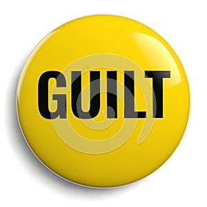 Guilt Symbol Icon Isolated