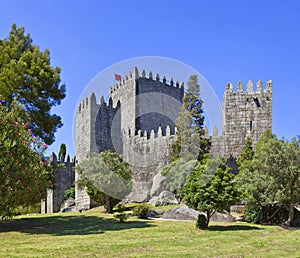 Guimaraes Castle, Portugal photo