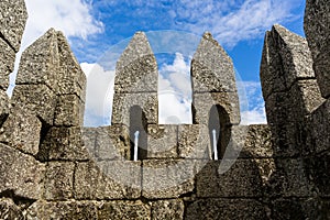 Guimaraes Castle wall photo