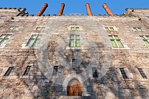 Guimaraes, Portugal. Braganza Dukes Palace or Palacio dos Duques de Braganca