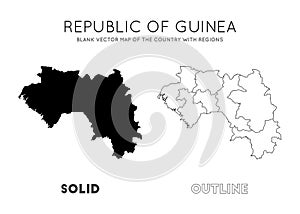 Guinea map.