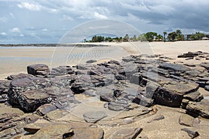 Guinea West Africa Boke province wild beach Bel Air