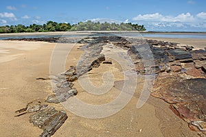 Guinea West Africa Boke province wild beach Bel Air