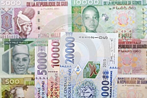 Guinean money a business background