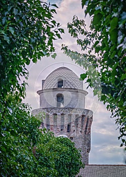 The Guinigi Tower in Ortonovo, La Spezia, Ligury, Italy