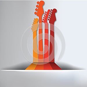 Guitar Abstract Background