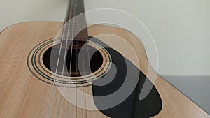 Guitar accoustic string wood
