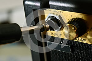 Guitar Amp and Cable