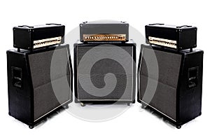 Guitar Amp Group of 3 photo