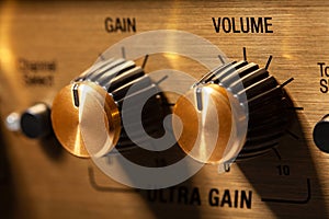guitar amp volume knob