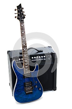 Guitar amplifier and electric-guitar