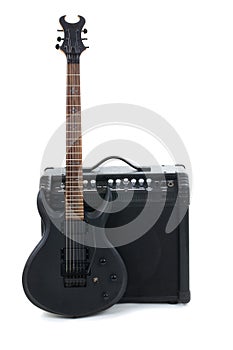 Guitar amplifier and electric-guitar