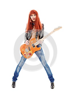 Guitar babe