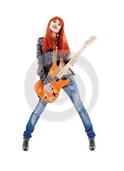 Guitar babe