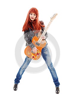 Guitar babe