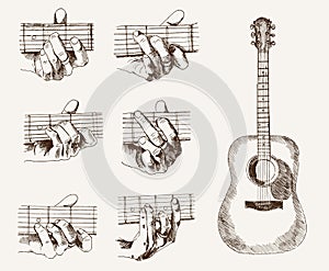 Guitar and chords