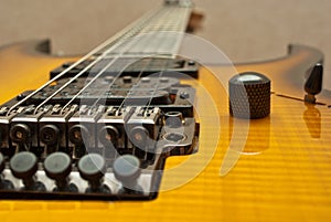 Guitar deck and fretboard