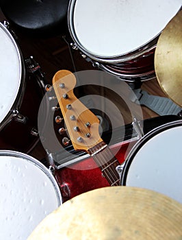 Guitar and Drums