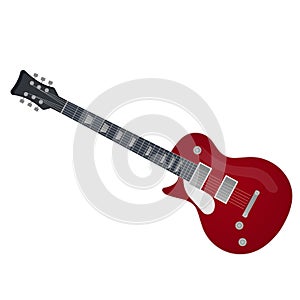 Guitar. Electric guitar, vector illustration