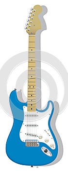 Guitar Fender Stratocaster - vector