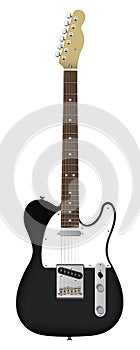 Guitar Fender Telecaster - vector