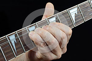 Guitar fretboard