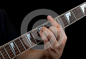 Guitar fretboard