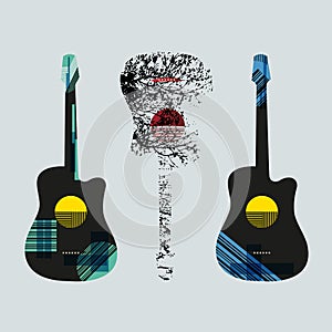 Guitar graphic art4