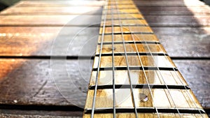 Guitar, Guitar Background, Music Concept Background