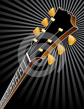 Guitar Headstock Background