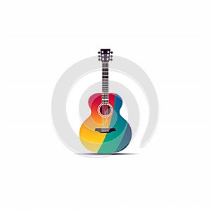 guitar illustration logo