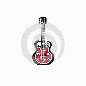 guitar illustration logo