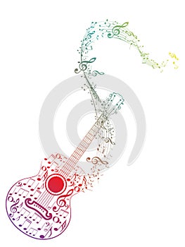 Guitar and Music Notes