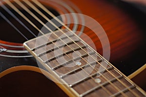 Guitar, music, strings, musical instrument, tenderness,